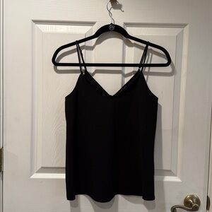 RIVER ISLAND Black V-neck Camisole